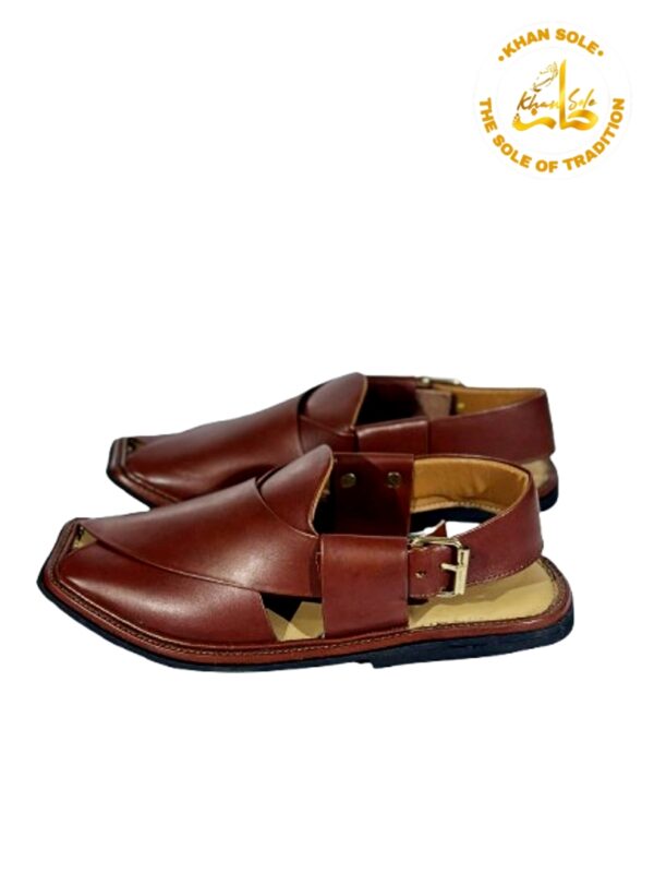 Brown Peshawari Chappal