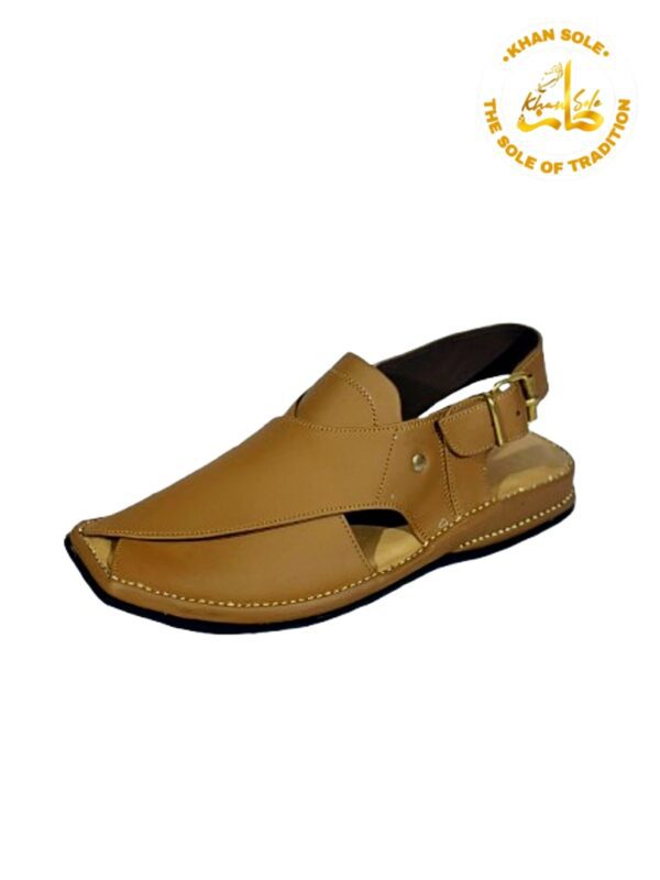 Fawn Smart Zalmi Chappal - Image 2