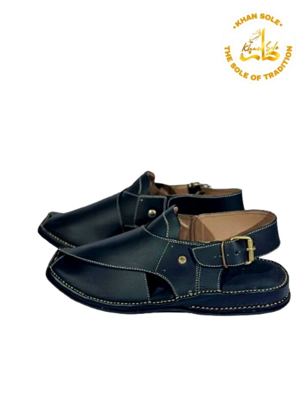 Black Smart Zalmi Chappal