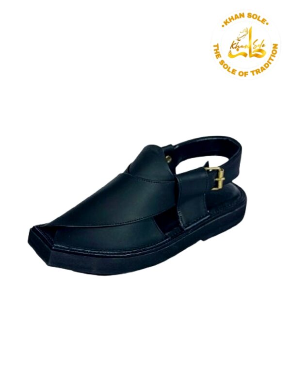 Black Kaptaan Chappal - Image 3