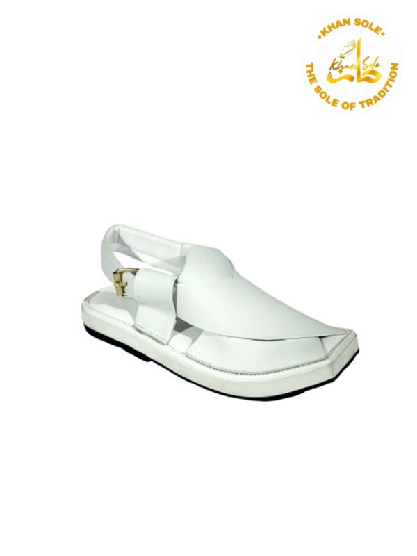 White Kaptaan Chappal